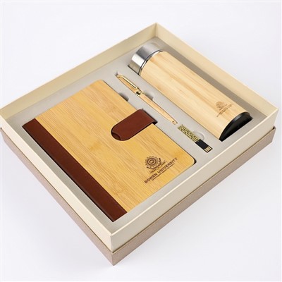 סט מתנות של תאגידי מעץ